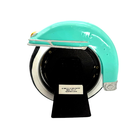 Vintage Harley Davidson Motorcycle Tire Fender Photo Picture 3x3 Frame, Vandor - Picture 4 of 8